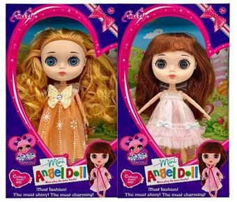 Yuer 9-inch Big Head Doll Fashion Design (Two Mixed Styles)   ITEM NO.： W085920