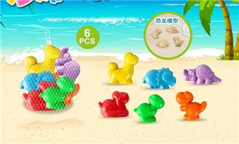 Dinosaur Shari Accessories (6PCS)   ITEM NO.： W085455