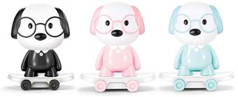 LED skateboard switch cute dog   ITEM NO.： W088147