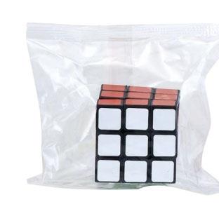 5.4CM Rubik's Cube Black Bottom Label Color Block   ITEM NO.： W093195