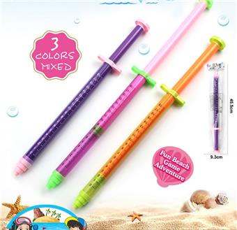 Beach toys, purple/rose red/orange, mixed with 3 colors   ITEM NO.： W090606