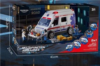 Ambulance scene set   ITEM NO.： W096397