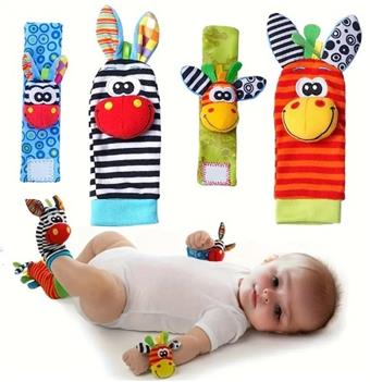 Baby watch with socks chime (2 watch straps and 2 socks)   ITEM NO.： W086049