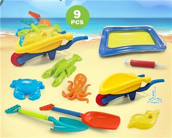3 wheeled vehicle with beach accessories+sand table   ITEM NO.： W085808