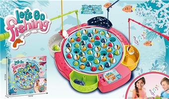 Electric fishing rig with music, no lights, no electricity included. 3 pieces, size 5   ITEM NO.： W098737
