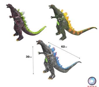 Medium Godzilla with IC single sound (GCC)   ITEM NO.： W092676