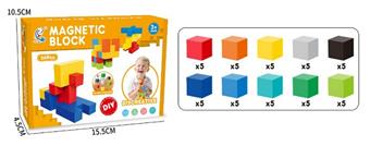 Magnetic block building blocks   ITEM NO.： W086097