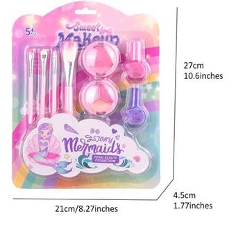 Mermaid Makeup Large Suction Board   ITEM NO.： W100574