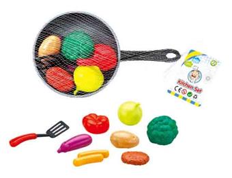 Children's Play House Fry Pan Toy   ITEM NO.： W105938
