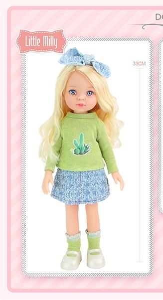14 inch fully vinyl fashion doll with cosmetics   ITEM NO.： W101632