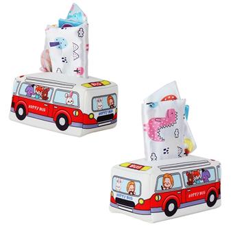 Super soft Chezai tissue box with 3 rings of paper and 6 scarves&nbsp;&nbsp;&nbsp;ITEM NO.： W106173