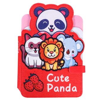 Felt Quietly Book Tearing Hands on DIY&nbsp;&nbsp;&nbsp;ITEM NO.： W106137