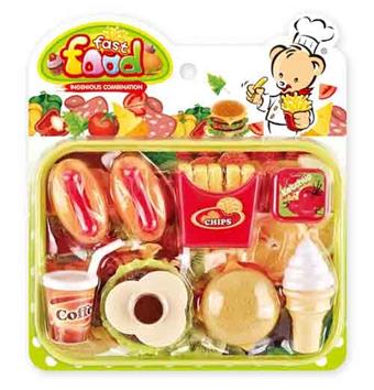 Children's Home Food Toy Set   ITEM NO.： W105566
