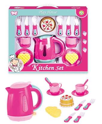 Water kettle set, children's kitchen toy   ITEM NO.： W105577