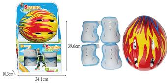 Children's helmet+protective gear combination (adjustable)&nbsp;&nbsp;&nbsp;ITEM NO.： W106135