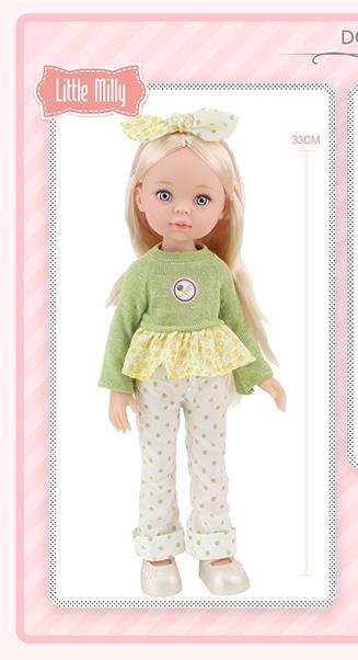 14 inch fully vinyl fashion doll with cosmetics   ITEM NO.： W101630