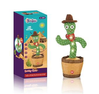 Dancing Cactus (with lights)   ITEM NO.： W103879