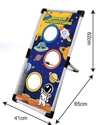 4-in-1 Space Shooting Golf Multi functional Sports Set   ITEM NO.： W100597