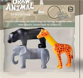 Stretch animal 3 mixed packages   ITEM NO.： W100490