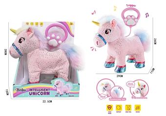 Pull string unicorn   ITEM NO.： W103840