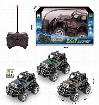 1: 43 Four Way Off road Black Jeep (mixed orange/blue/green colors, not including electricity)&nbsp;&nbsp;&nbsp;ITEM NO.： W108415