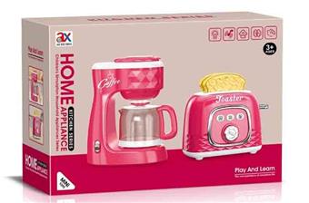 Small household appliance set for playing house kitchen (breakfast toaster+blender)&nbsp;&nbsp;&nbsp;ITEM NO.： W108346