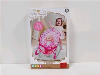 12 inch girl rocking chair (iron)&nbsp;&nbsp;&nbsp;ITEM NO.： W107854