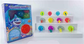 Transparent mini ocean egg twisting machine   ITEM NO.： W106987