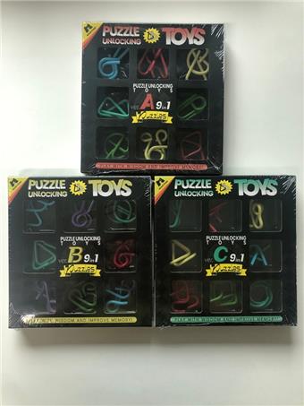 Colorful intelligence buckle 9-in-1 A/B/C unlocking and unlocking&nbsp;&nbsp;&nbsp;ITEM NO.： W107026