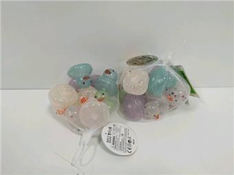 Set of 10 transparent ducks in size 8&nbsp;&nbsp;&nbsp;ITEM NO.： W108235