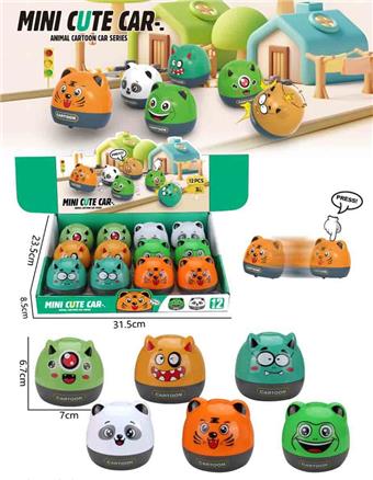 ABS material press cartoon car&nbsp;&nbsp;&nbsp;ITEM NO.： W108103