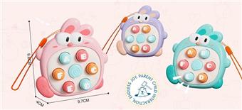 Mini decompression handheld rabbit, groundhog, with hanging rope&nbsp;&nbsp;&nbsp;ITEM NO.： W108181