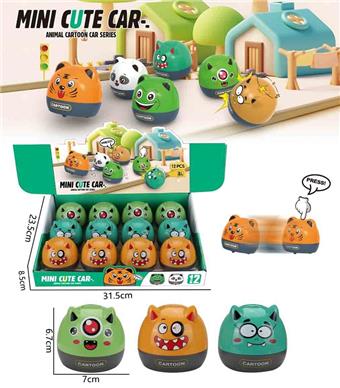 ABS material press cartoon car&nbsp;&nbsp;&nbsp;ITEM NO.： W108104