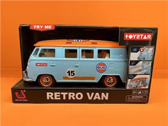 Simulated retro van (sound, lighting, door opening, multifunctional)&nbsp;&nbsp;&nbsp;ITEM NO.： W107006