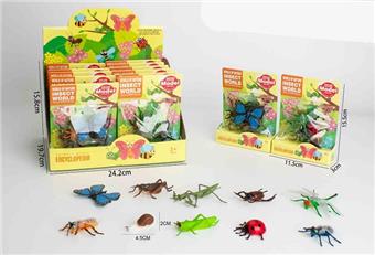 Small insects and animals (12 bag card head box, foot pack, 1 display box)&nbsp;&nbsp;&nbsp;ITEM NO.： W107730