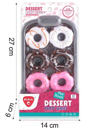 Doughnut Plate Set&nbsp;&nbsp;&nbsp;ITEM NO.： W106982