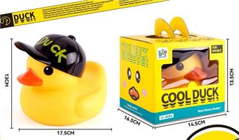 Vinyl BB whistle No.1 duck+baseball cap+adhesive tape on the back&nbsp;&nbsp;&nbsp;ITEM NO.： W108431