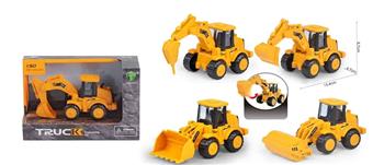 Inertial small engineering (Buddha's hand, electric drill, bulldozer, roller)&nbsp;&nbsp;&nbsp;ITEM NO.： W108151