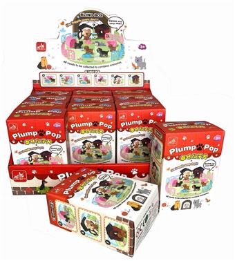 Complete set of blind box combination scenes for pet dogs (12PCS)&nbsp;&nbsp;&nbsp;ITEM NO.： W107002