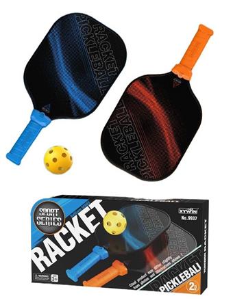 Wooden racket face, Pick racket, Children's racket set, Outdoor sports toys, Sports equipment&nbsp;&nbsp;&nbsp;ITEM NO.： W108210