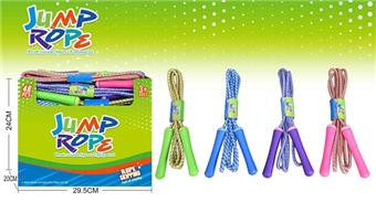 Weaving jump rope (single price for 48PCS)&nbsp;&nbsp;&nbsp;ITEM NO.： W108290