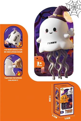 Fun Clockwork Christmas Ghost&nbsp;&nbsp;&nbsp;ITEM NO.： W108267