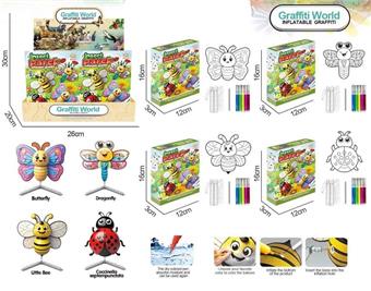 Inflatable graffiti insect animal station bottom piping 12 boxes (price per small box)&nbsp;&nbsp;&nbsp;ITEM NO.： W108417