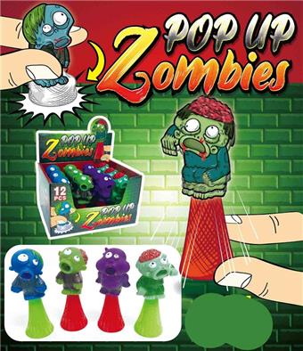Bouncing Zombie Color Box (with lights) (12 pieces/box)&nbsp;&nbsp;&nbsp;ITEM NO.： W107722