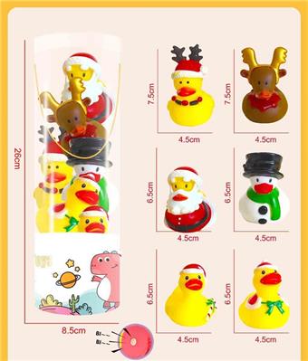 6 Whistle Christmas Duck Animals&nbsp;&nbsp;&nbsp;ITEM NO.： W107720