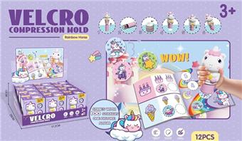 Magic Seal Stickers 100PCS+1 Illustrated Unicorn Display Box&nbsp;&nbsp;&nbsp;ITEM NO.： W108183