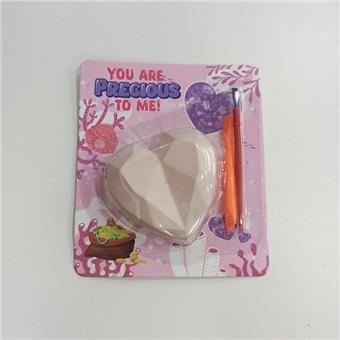 Heart shaped gypsum DIY accessories (heart, pentagram, starfish, fish tail)&nbsp;&nbsp;&nbsp;ITEM NO.： W110652