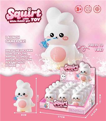 Little White Rabbit Water Gun (Display Box)&nbsp;&nbsp;&nbsp;ITEM NO.： W110677