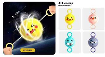 Luminous whistle flying ball&nbsp;&nbsp;&nbsp;ITEM NO.： W110465