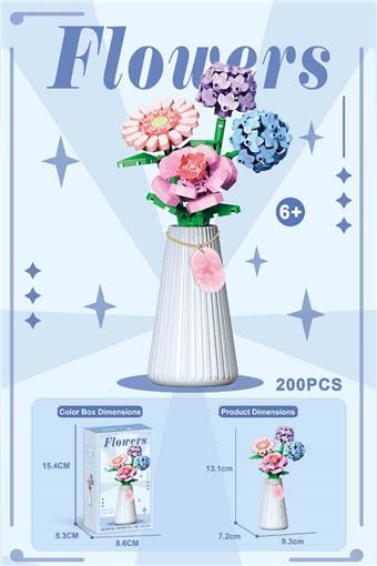 Qingcheng Flower Love 200PCS&nbsp;&nbsp;&nbsp;ITEM NO.： W110643